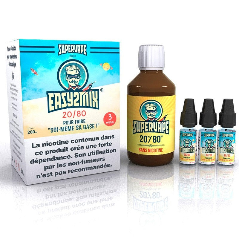 Pack DIY EASY2MIX 20/80 Supervape