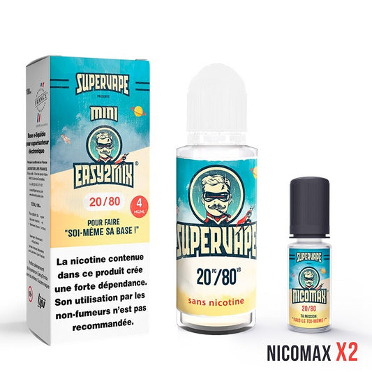 Pack DIY EASY2MIX Mini 20/80 Supervape
