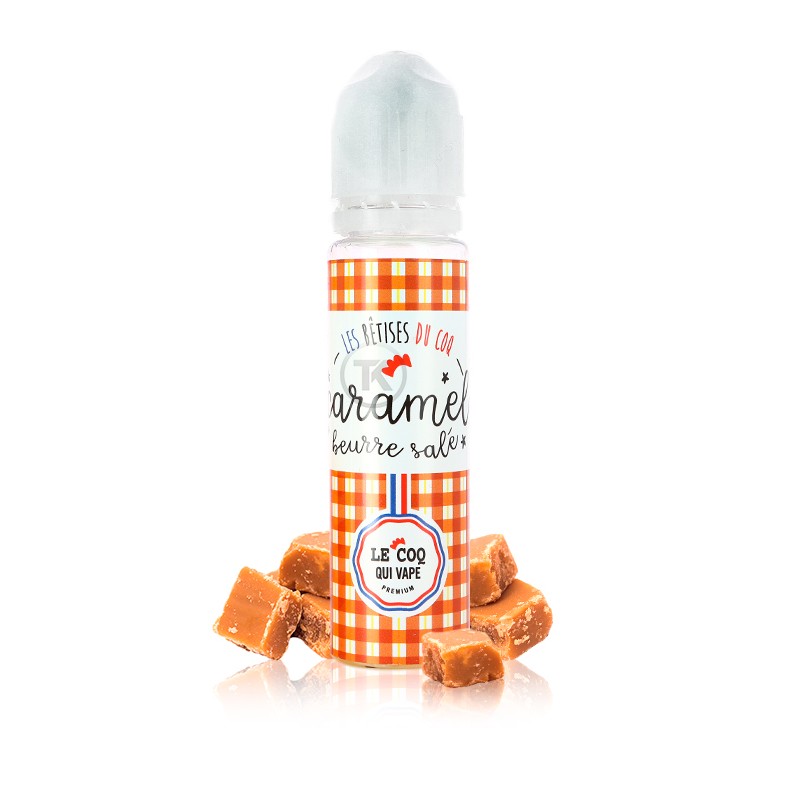 Caramel Au Beurre Salé 50ml - Le Coq Qui Vape