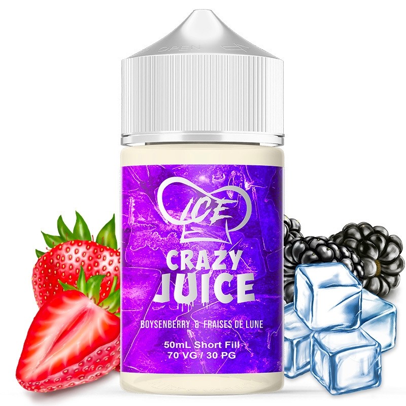 Boysenberry & Fraises De Lune Ice 50ml - Mukk Mukk Entreprise