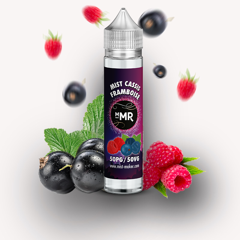 Mist Cassis Framboise 50 ml - Mist-Maker