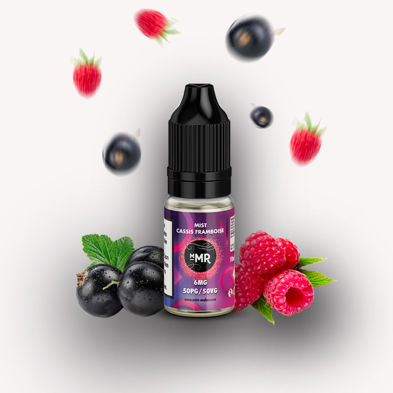 Mist Cassis Framboise 10 ml - Mist-Maker