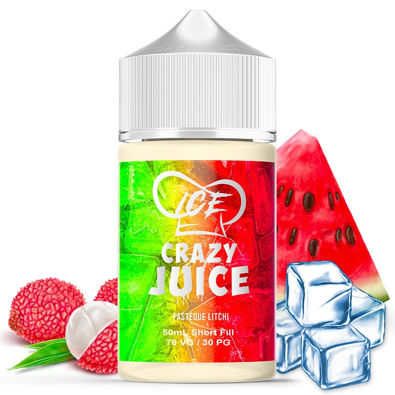 Pastèque Litchi Ice 50ml - Mukk Mukk Entreprise