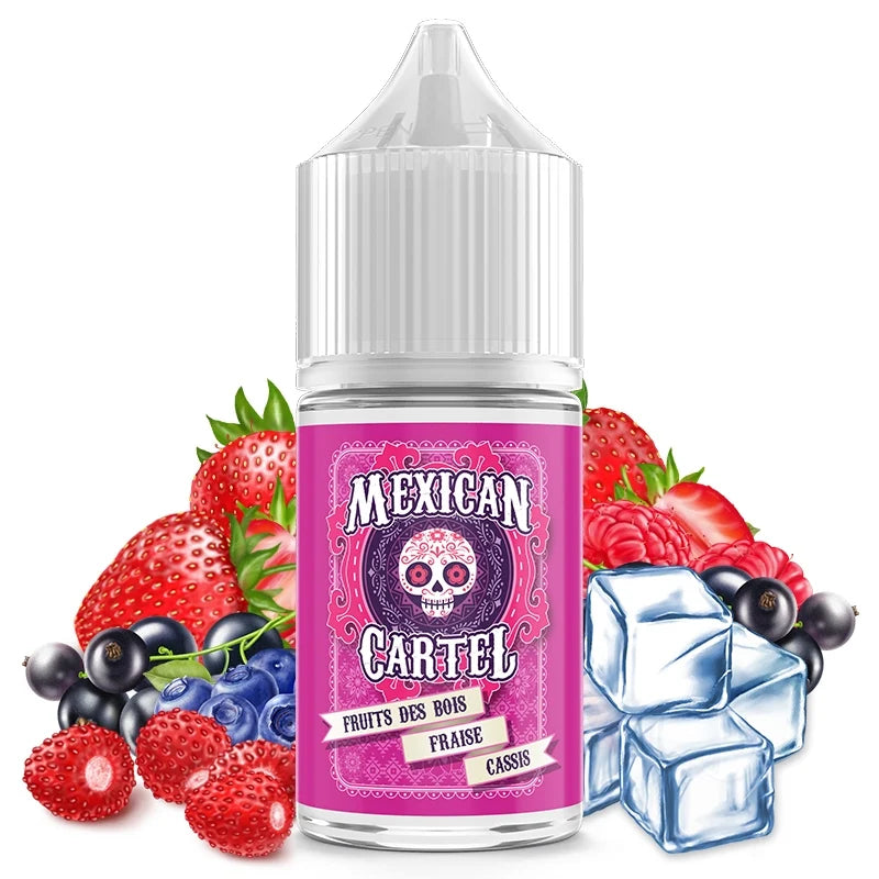 Concentré Fruits des Bois Fraise Cassis Mexican Cartel - Kmls