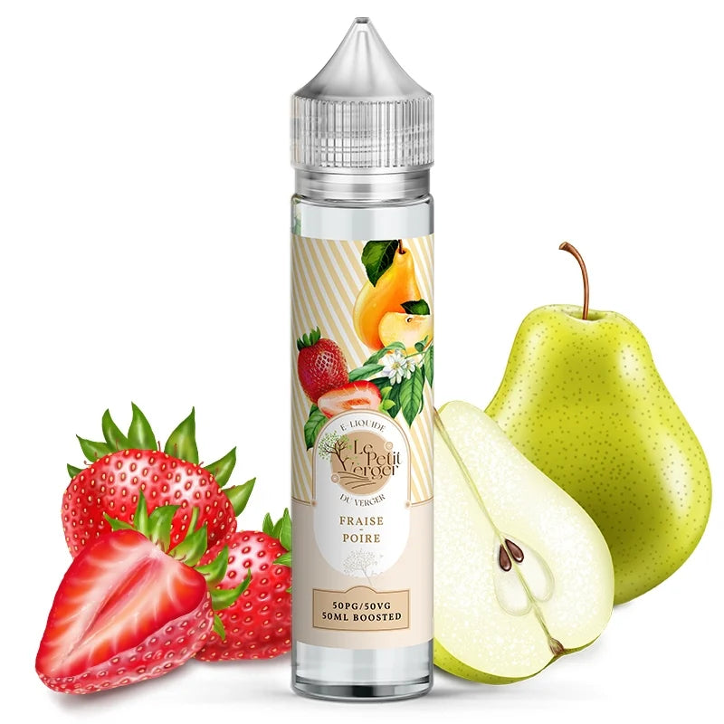 Fraise Poire 50ml - Le Petit Verger
