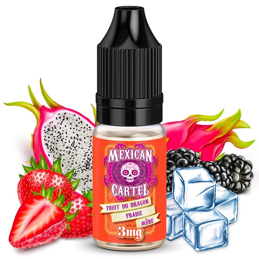 Fruit du Dragon Fraise Mûre Mexican Cartel 10ml - Kmls