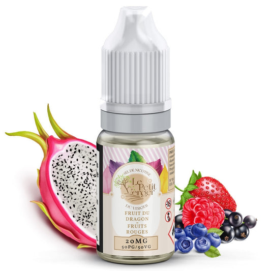 Fruit du Dragon Fruits Rouges Sels de nicotine 10ml - Le Petit Verger