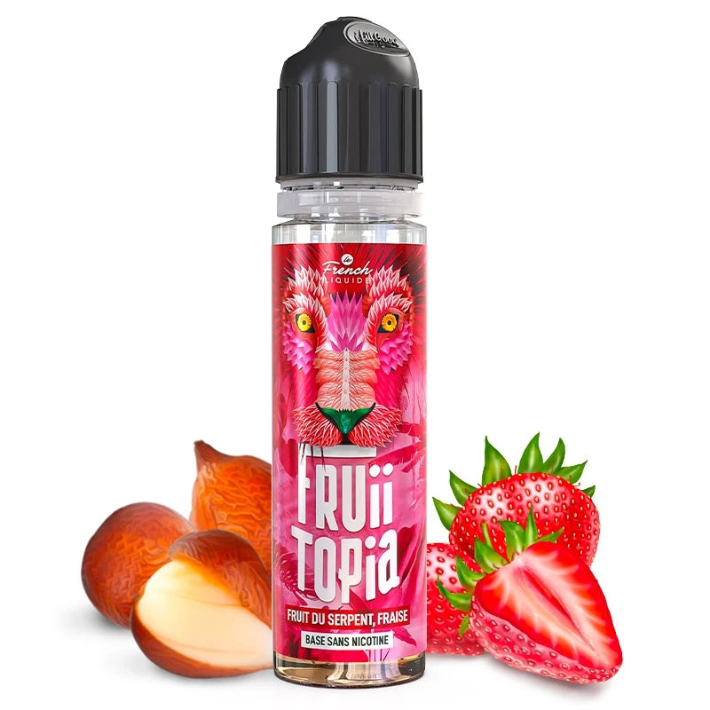 Fruit Du Serpent Fraise Fruiitopia 60ml - Le French Liquide