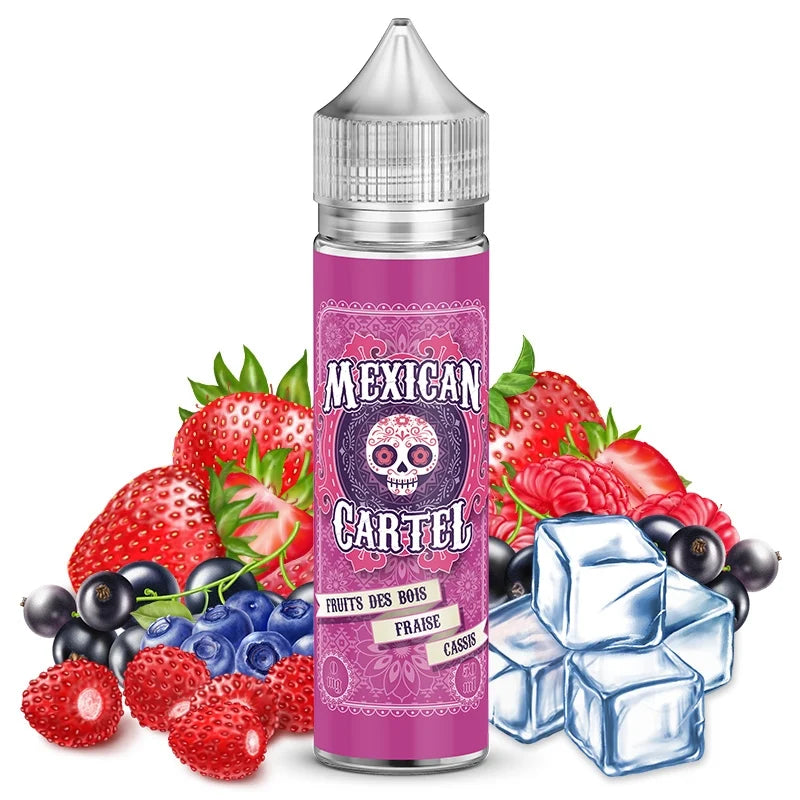 DLUO Fruits des Bois Fraise Cassis Mexican Cartel 50ml - Kmls