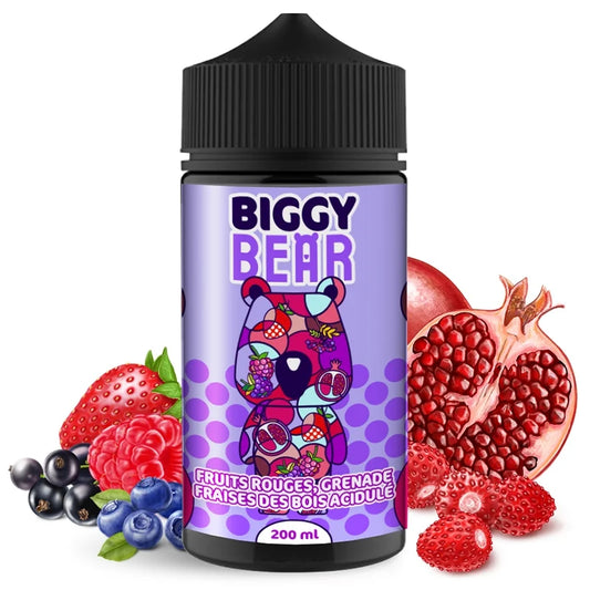 Fruits Rouges Grenade Fraises des Bois Biggy Bear 200ml - Secret's Lab