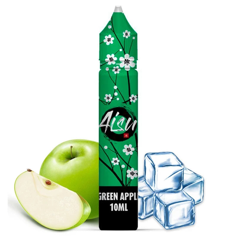 Green Apple Aisu Nic Salts 10ml - Zap Juice