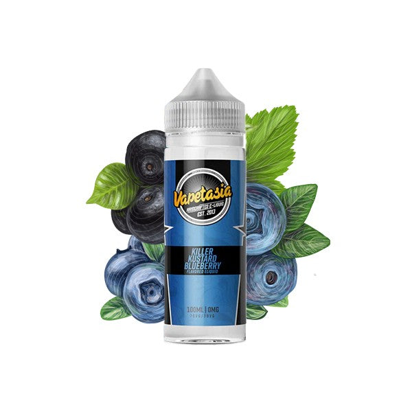 Killer Kustard Blueberry 100ml - Vapetasia