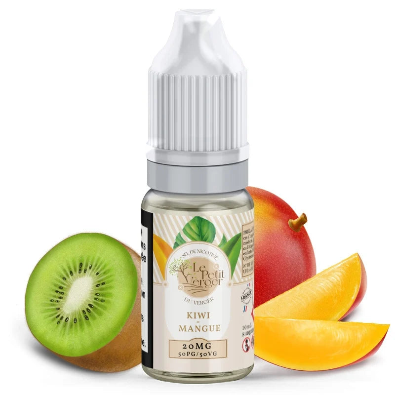 Kiwi Mangue Sels De Nicotine 10ml - Le Petit Verger