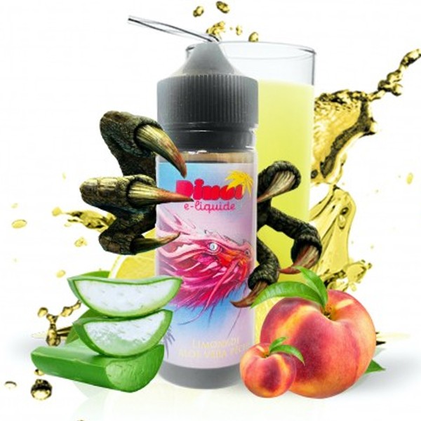 Limonade Pêche Aloe Vera 100ml - Dinos