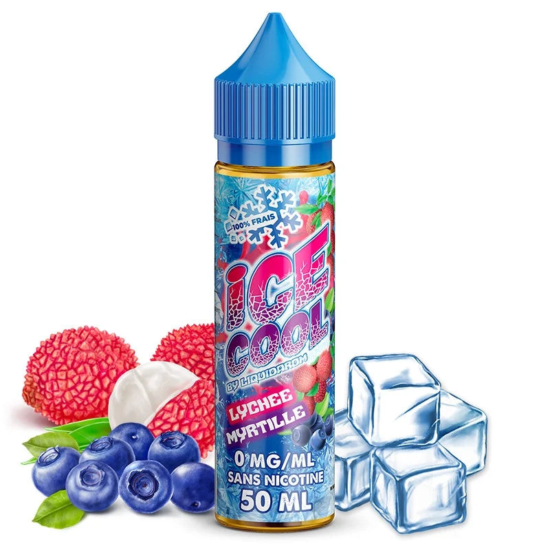 Lychee Myrtille Ice Cool 50 ml - Liquid'Arôm