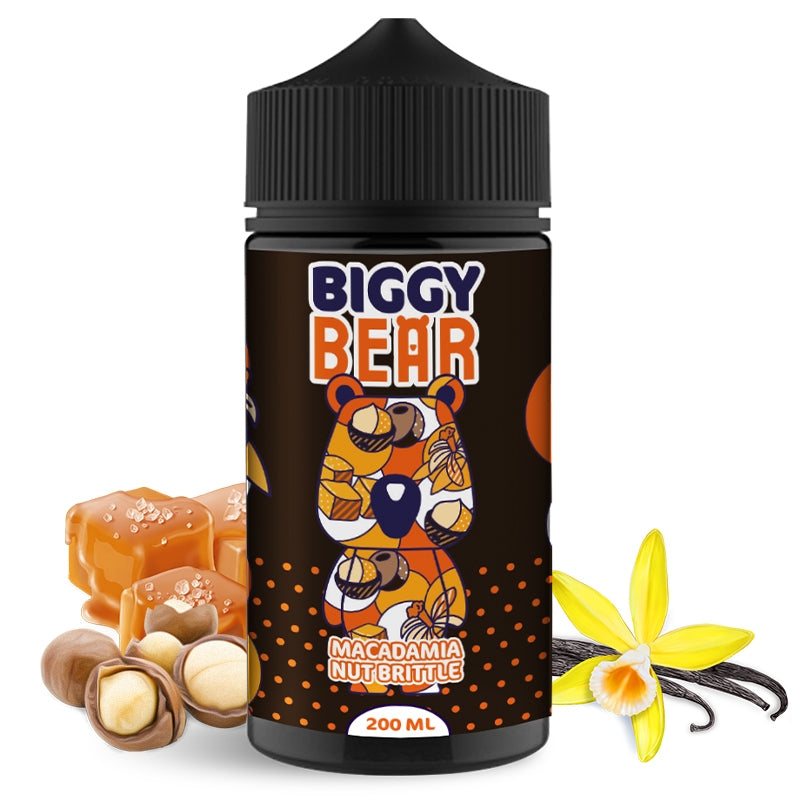 Macadamia Nut Brittle Biggy Bear 200ml - Secret's Lab