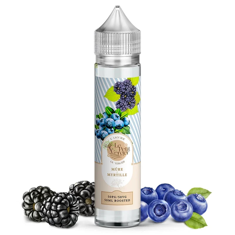 Mûre Myrtille 50ml - Le Petit Verger