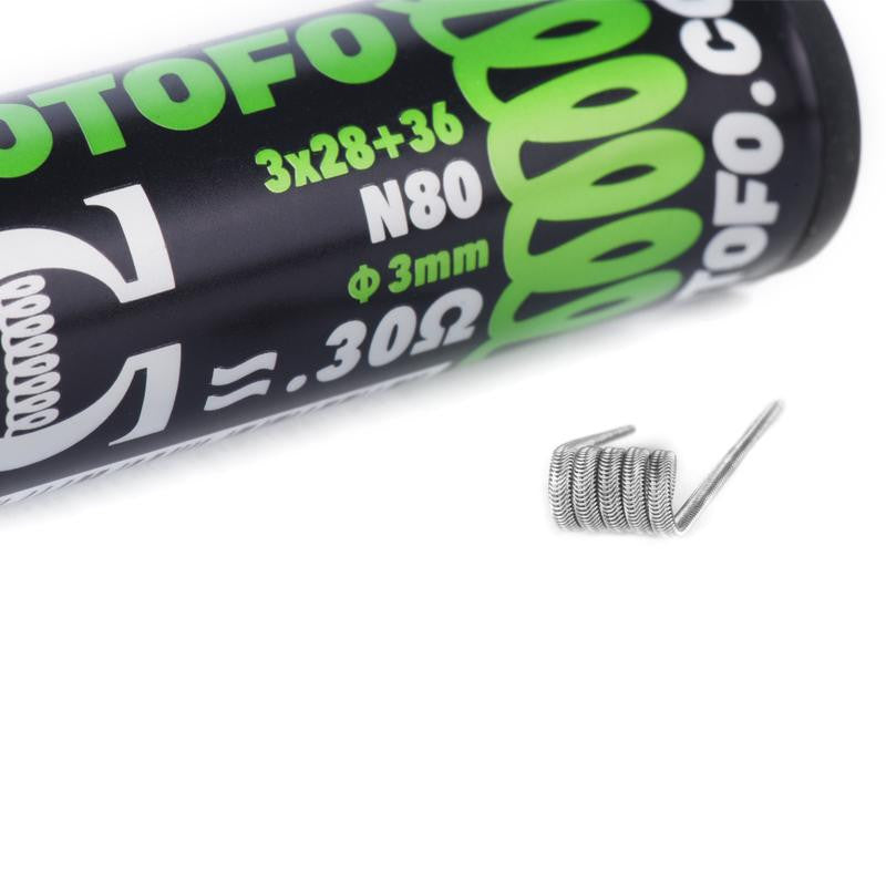 PACK DE 10 COILS ALIEN NI80 (28X3+36) - WOTOFO