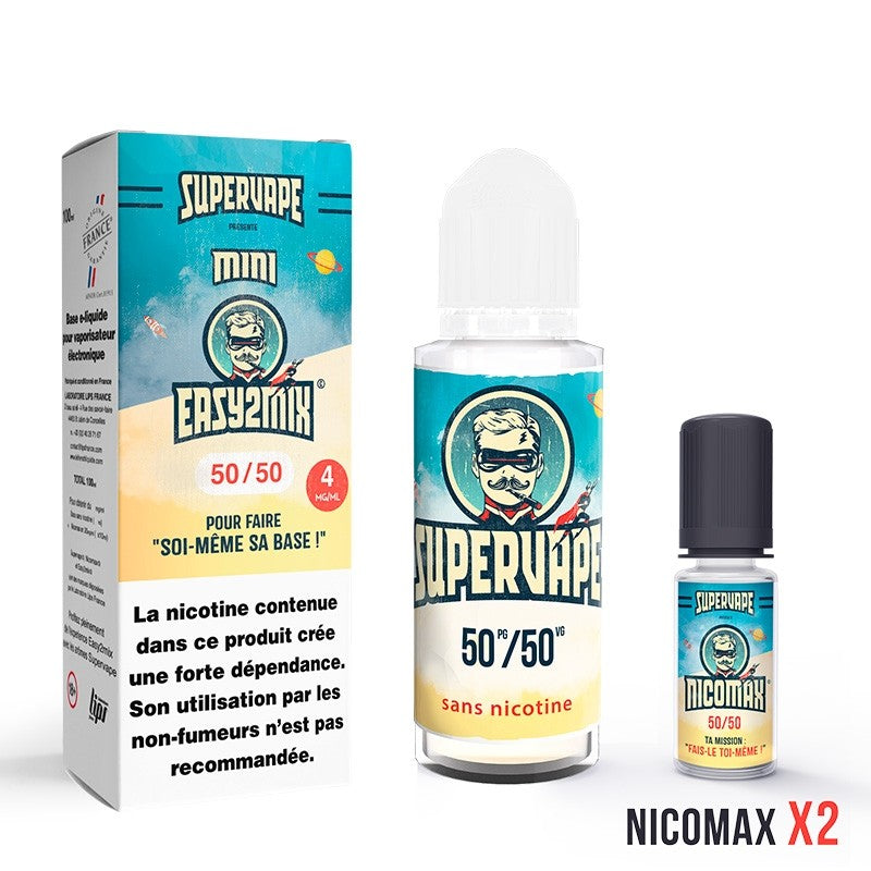Pack DIY EASY2MIX Mini 50/50 Supervape Mist-Maker Pack DIY EASY2MIX Mini 50/50 Supervape Mist-Maker