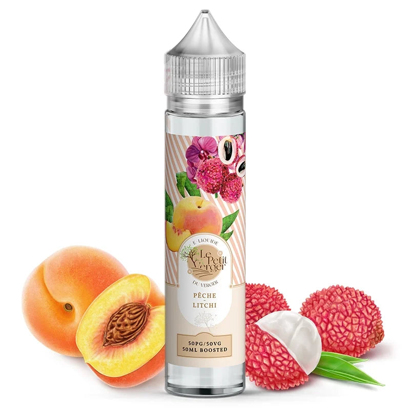 Pêche Litchi 50ml - Le Petit Verger