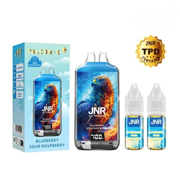 Puff Rechargeable Falcon-X Plus Blueberry Sour Raspberry - JNR