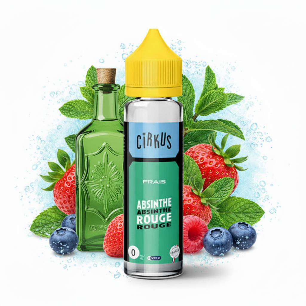 Absinthe Rouge Cirkus 50ml - VDLV – Mist-Maker