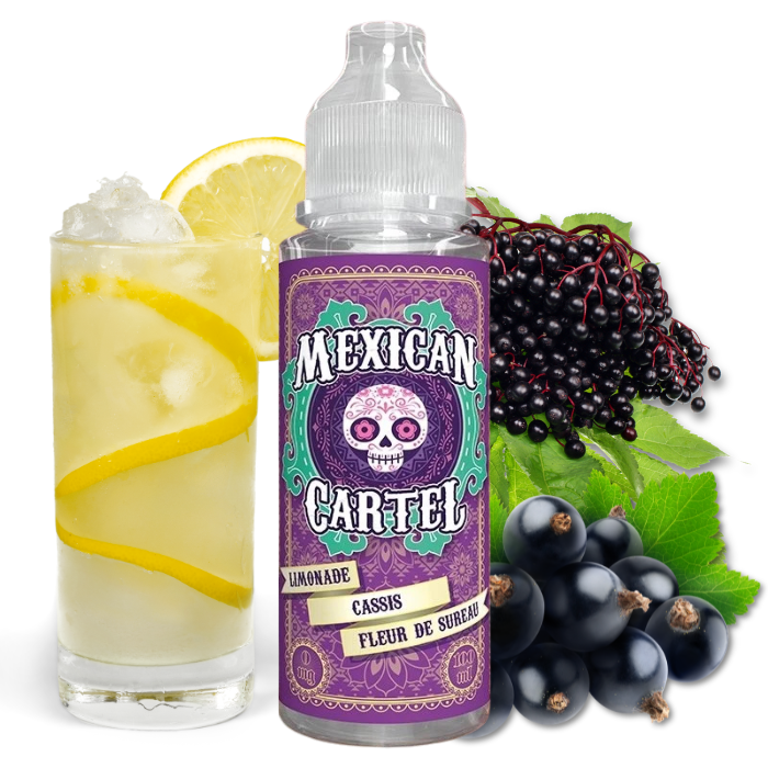 Limonade Cassis Fleur de Sureau Mexican Cartel - Kmls