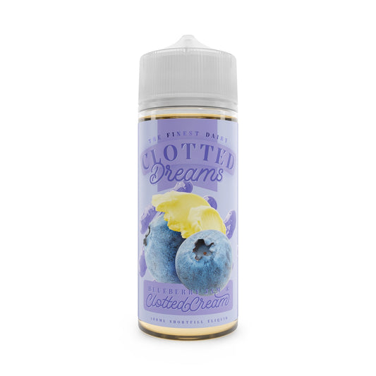 Myrtilles et Crème Anglaise 100ml - Clotted Dreams