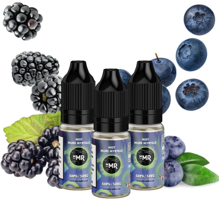 DLUO Mist Mure Myrtille 10ml (x25) - Mist-Maker