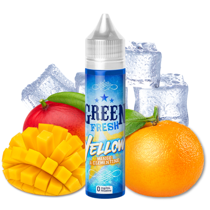 Déstockage Yellow Green Fresh 50ml - Green Vape