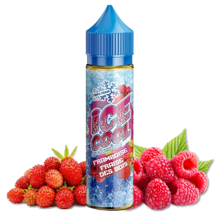 Framboise Fraise Des Bois Ice Cool 50ml - Liquid'Arôm