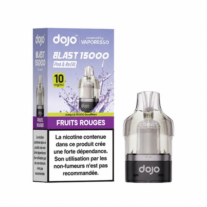 Cartouche Dojo Blast Fruits Rouges 15k - Vaporesso