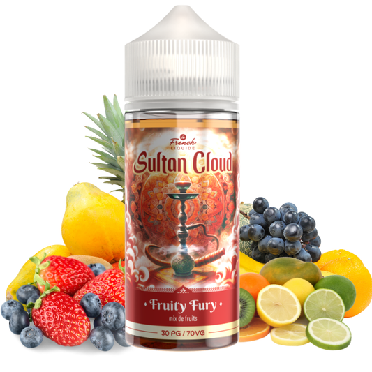 DLUO Fruity Fury Sultan Cloud 100ml - Le French Liquide