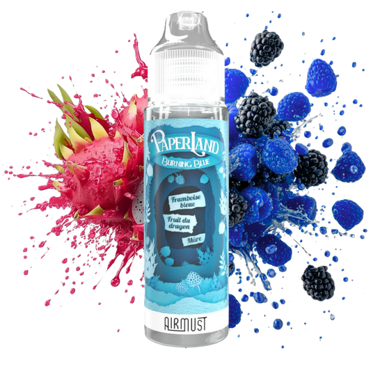 Burning Blue Paperland 60ml - Airmust