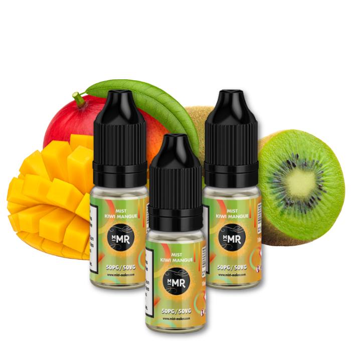 DLUO Mist Kiwi Mangue 10ml (x25) - Mist-Maker
