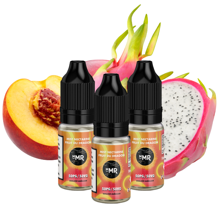 DLUO Mist Nectarine Fruit Du Dragon 10ml (x25) - Mist-Maker