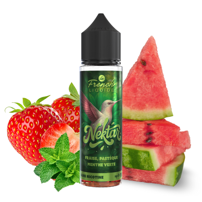 Fraise Pastèque Menthe Nektar 50ml - Lips