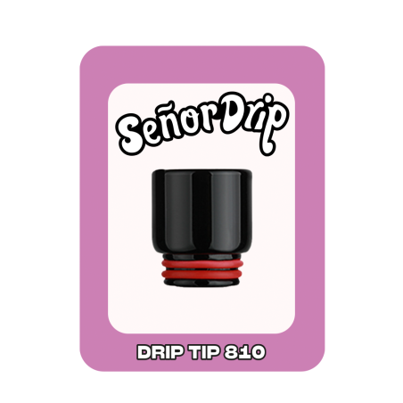 Drip Tip 810 Glass - Señor Drip Tip