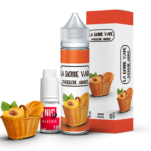 Madeleine Abricot 50ml - La Bonne Vape