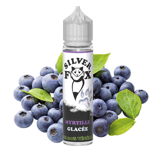 Silver Fox Myrtille Glacée 50ml - Vaping In Paris