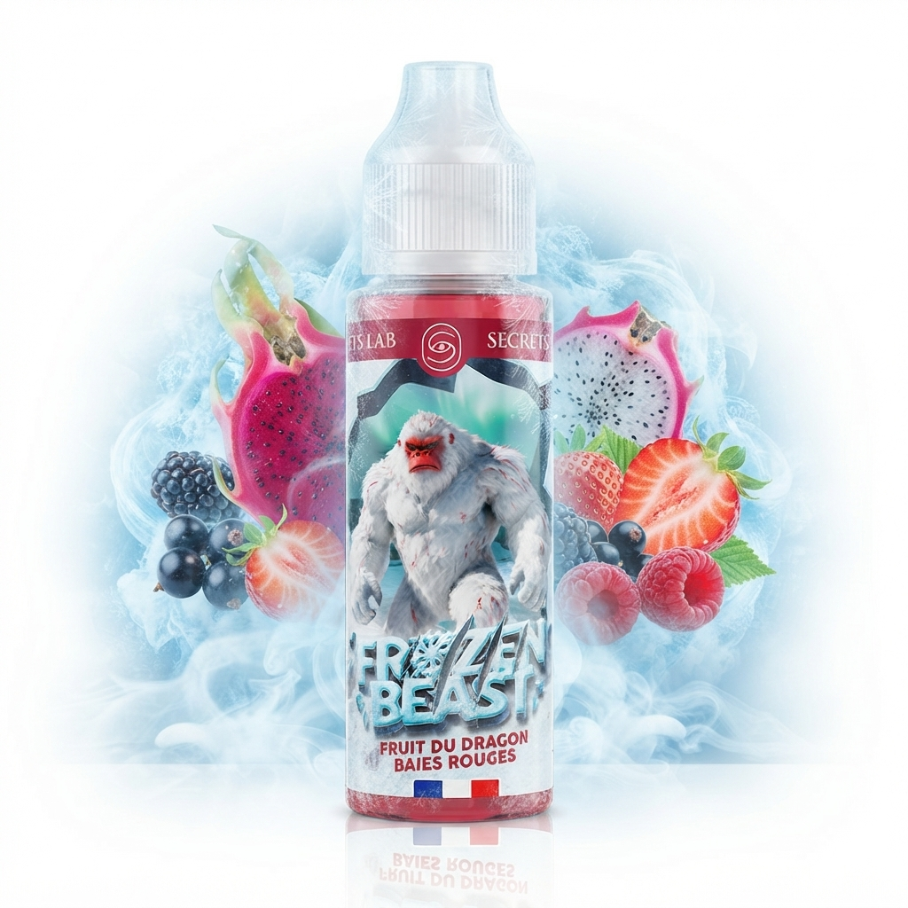 Fruit du Dragon Baies Rouges Frozen Beast 50ml - Secret's LAb