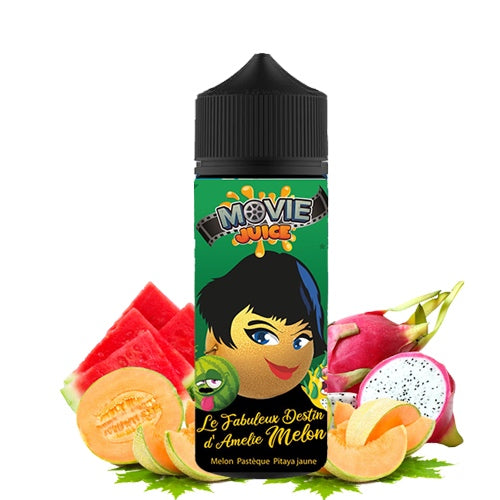 Le Fabuleux Destin d'Amélie Melon 100ml - Movie Juice - Secret'sLab