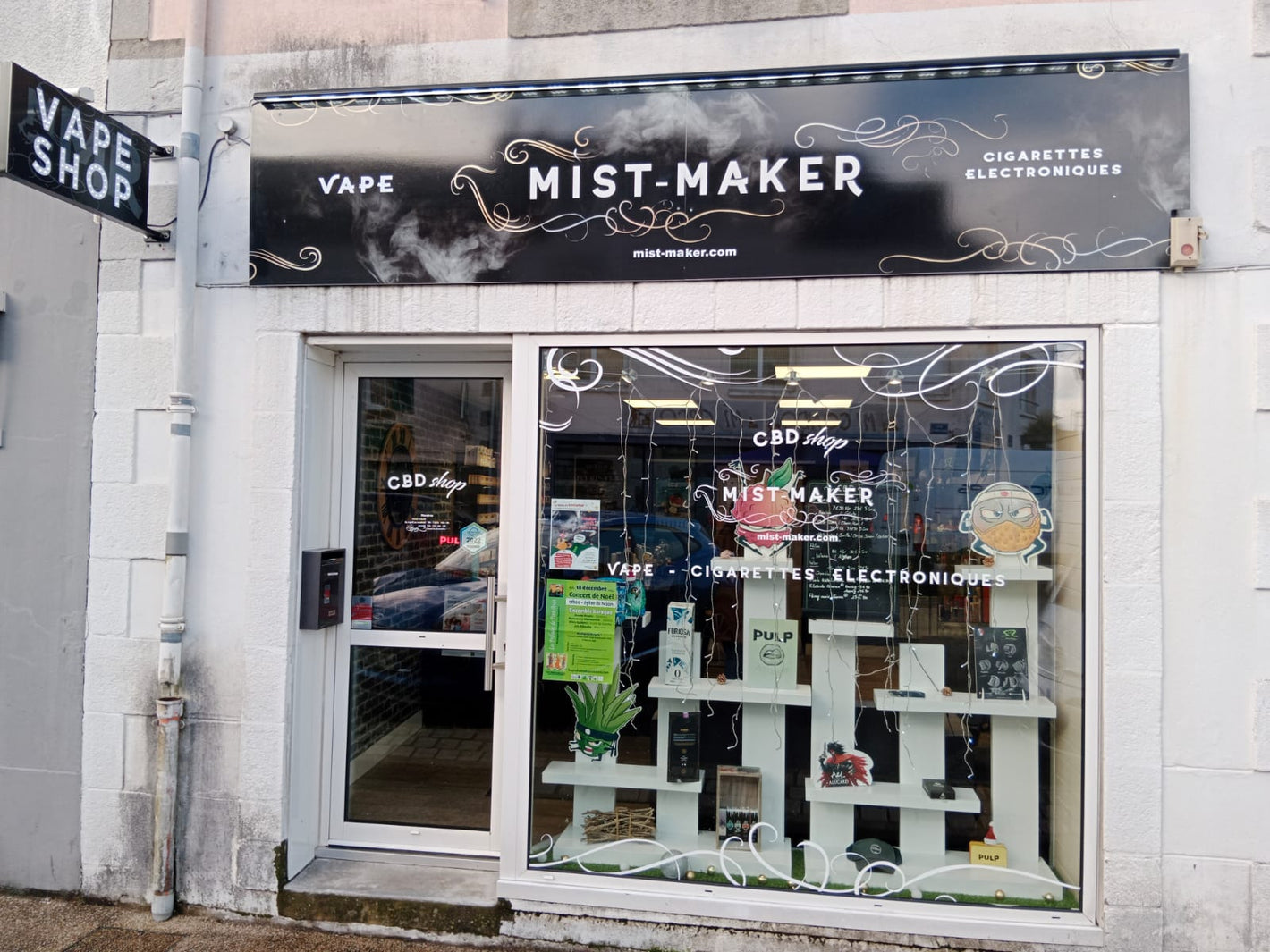 Nos magasins Mist-Maker Nos magasins Mist-Maker