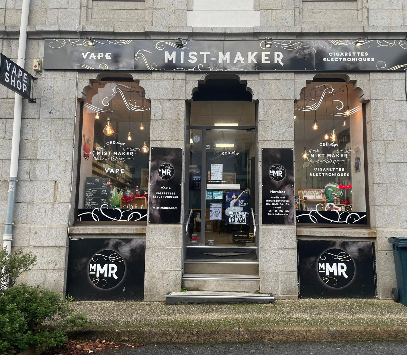 Nos magasins Mist-Maker Nos magasins Mist-Maker