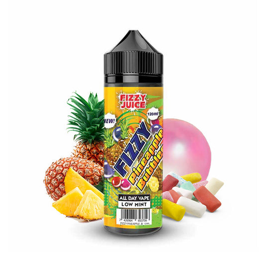 DLUO Pineapple Bubblegum Fizzy 100ml - Fizzy Juice