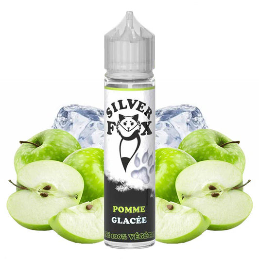 Déstockage Silver Fox Pomme Glacée 50ml - Vaping In Paris