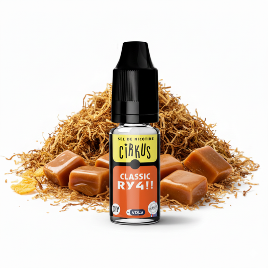 Classic RY4 Sels De Nicotine Cirkus 10ml - VDLV