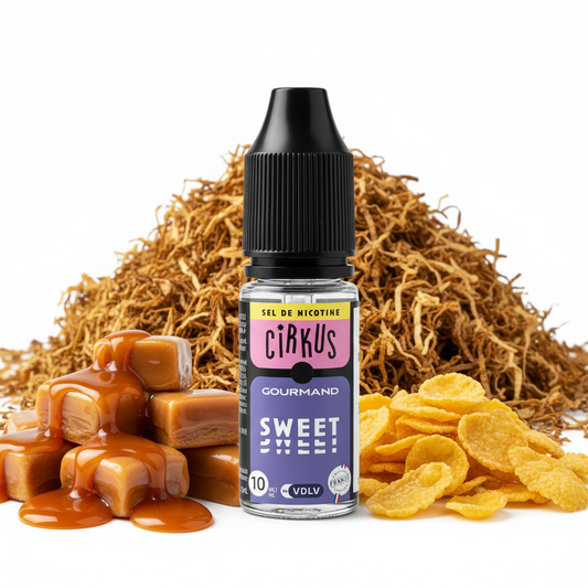 Sweet Sels De Nicotine Cirkus 10ml - VDLV