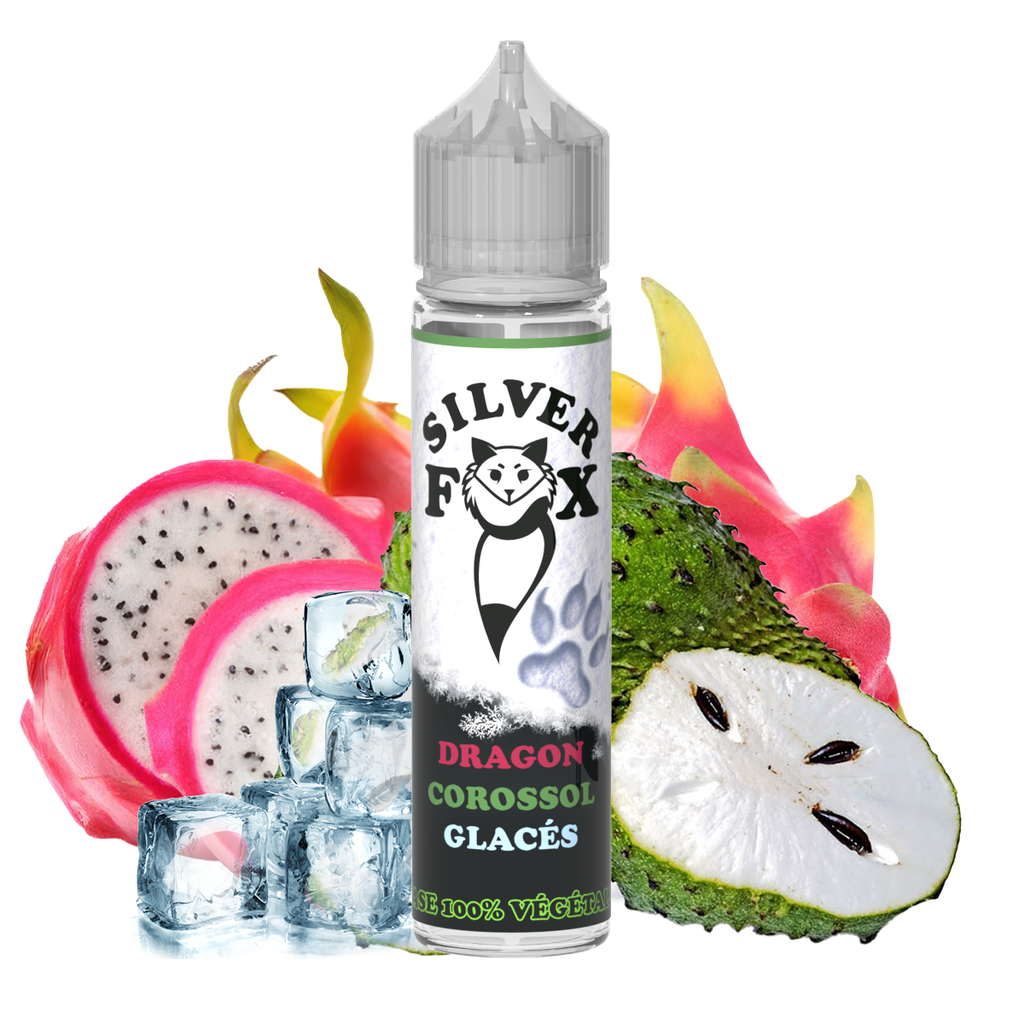 Silver Fox Dragon Corossol Glacés 50ml - Vaping In Paris