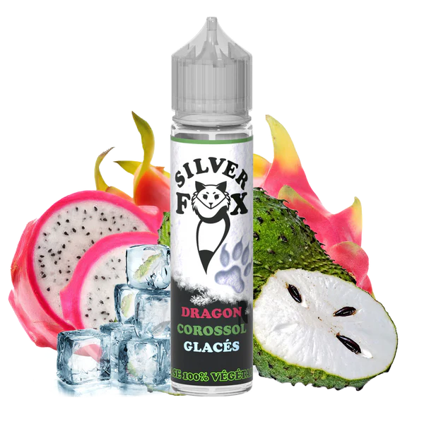 Déstockage Silver Fox Dragon Corossol Glacés 50ml - Vaping In Paris